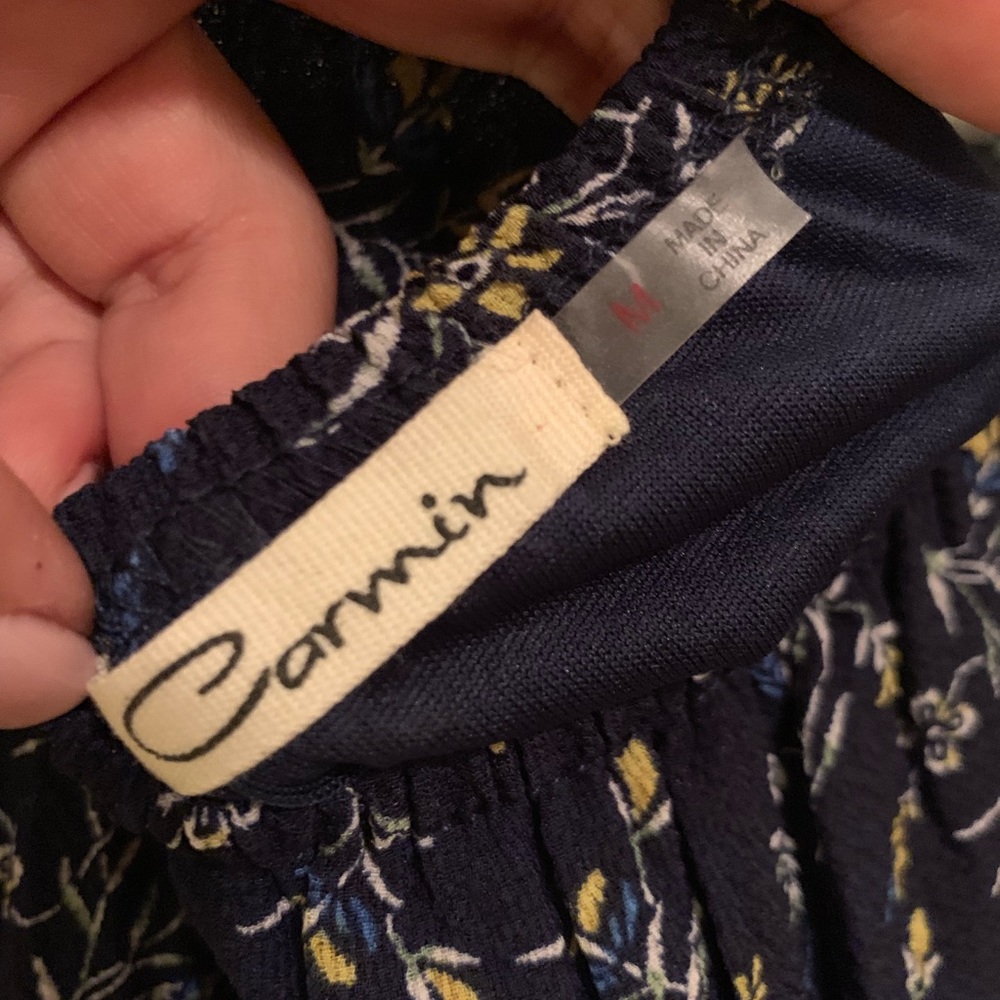 Off the shoulder romper